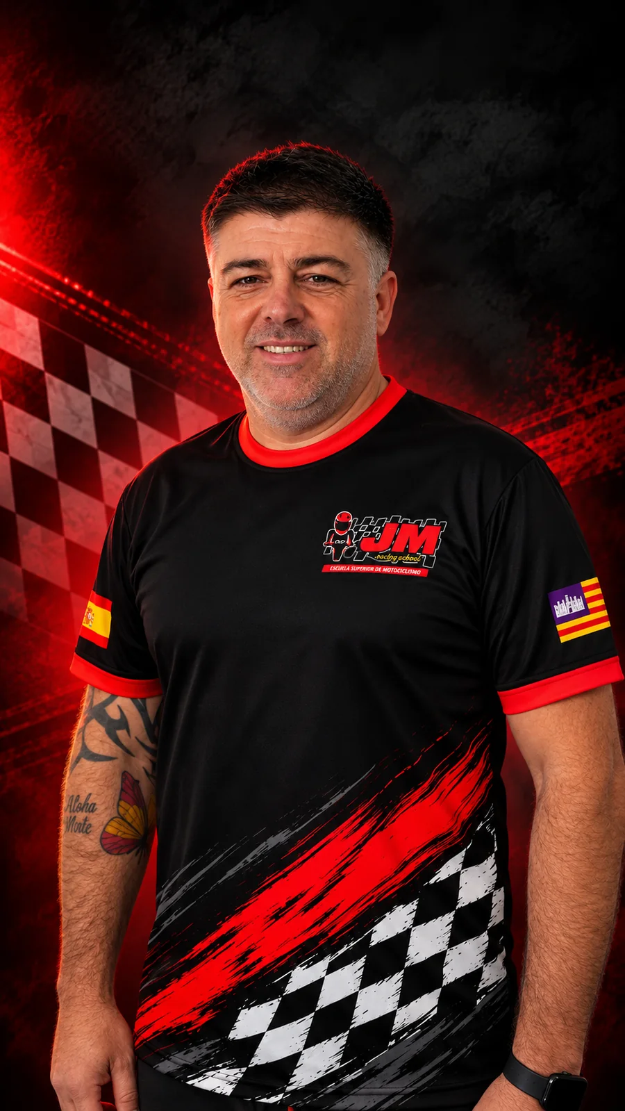 José, director y entrenador de JM Racing School